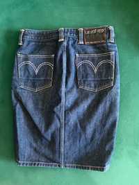 Vand fusta Levis denim