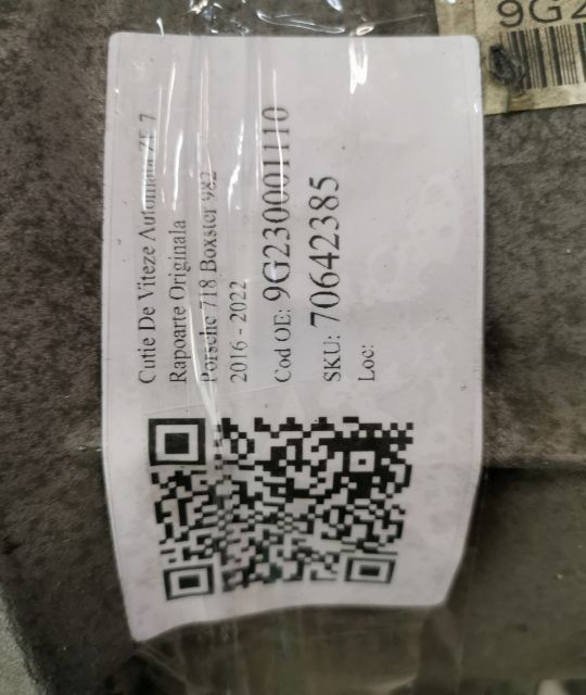 Cutie De Viteze Automata ZF 7 Rapoarte Originala AVARIATA Porsche 718