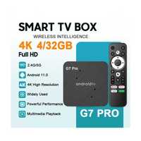 Smart TV Box - G7 Pro 32GB Приставка Голосовым Пультом Android TV Box