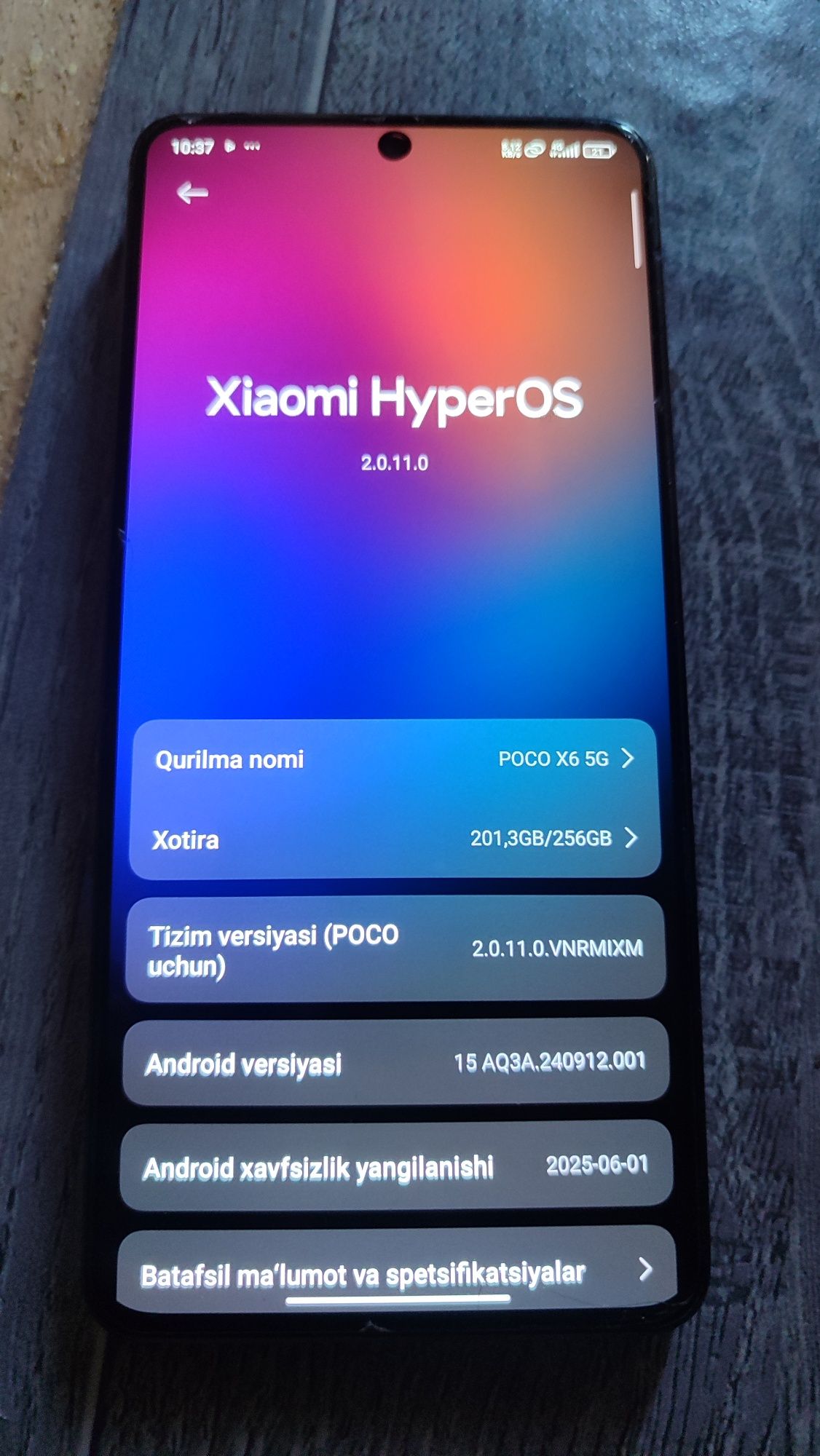 POCO X6 5G 12/256 AMOLED 120Hz