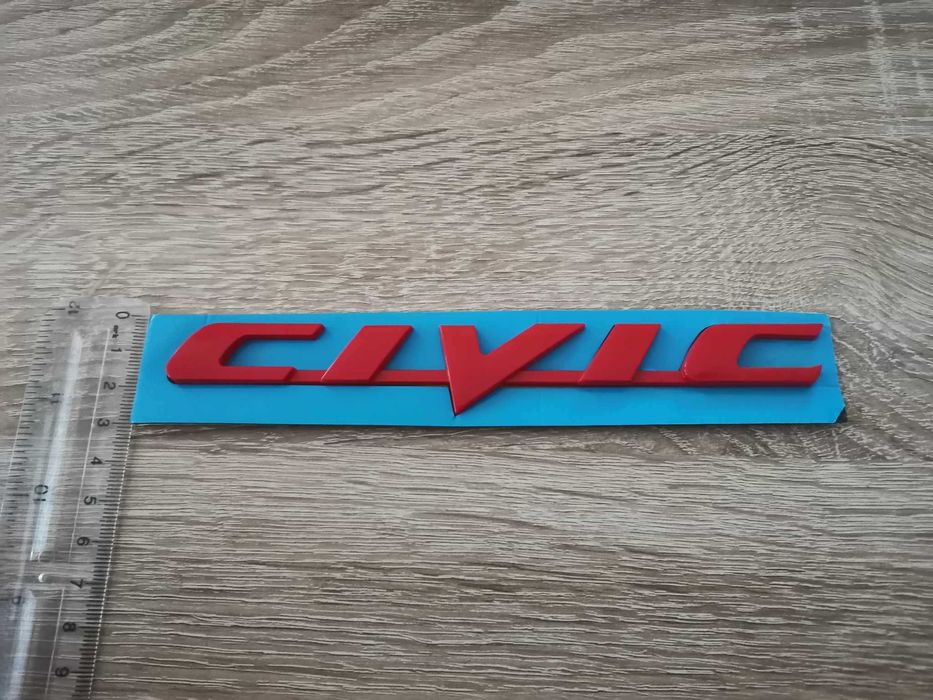 червена емблема Хонда Сивик Honda Civic Gen 8