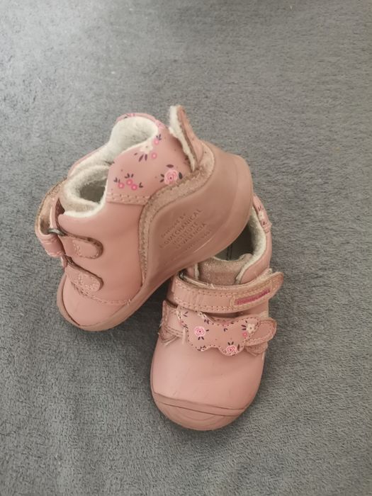 Pantofi din piele cu lana Biomecanics, Kiss Sauvage nr 20