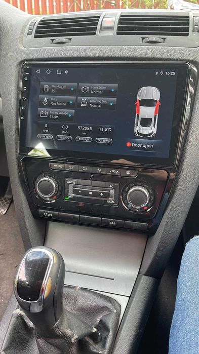 Navigatie android Skoda Octavia 2 FL NF CarPlay AndroidAuto SIM DSP