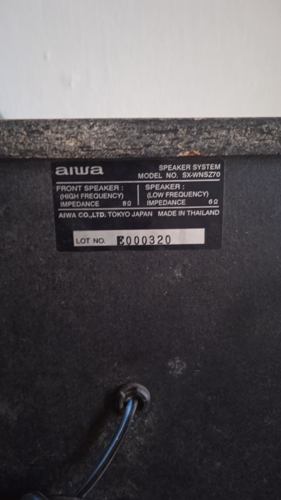 Буферные колонки "Aiwa"