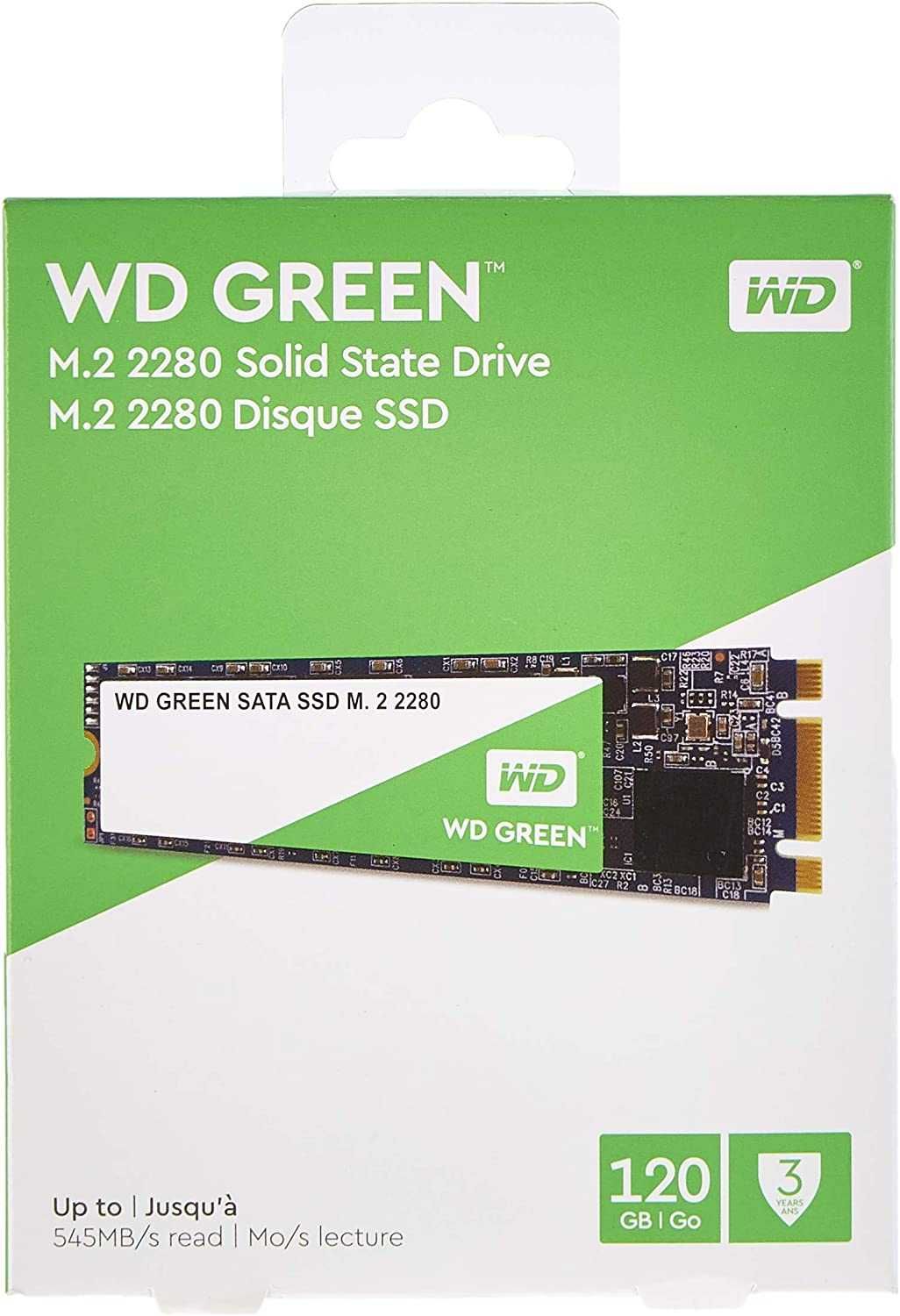 SSD WD Green 120GB SATA-III M.2 2280