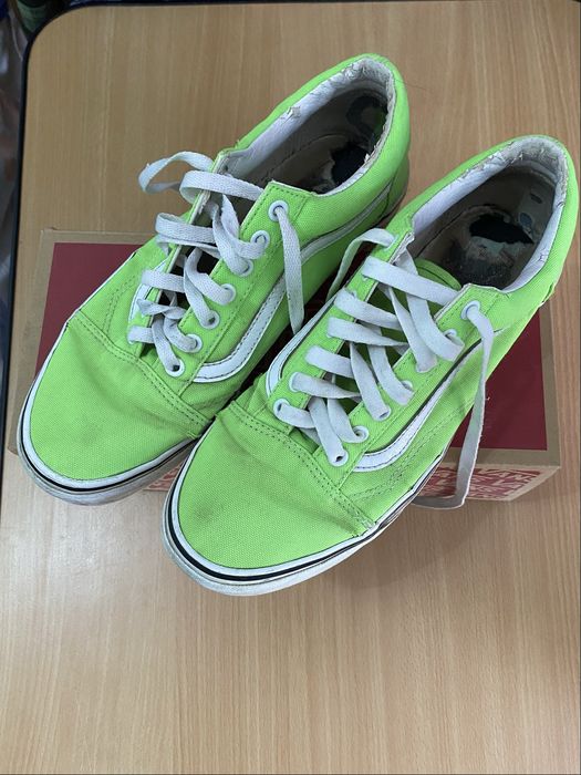 Adidași Vans Old Skool Verde Neon