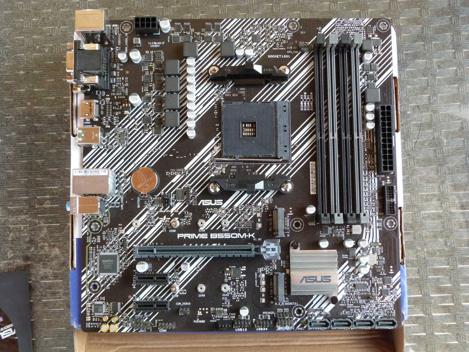 Placa de baza ASUS Prime B550M-K, socket AM4