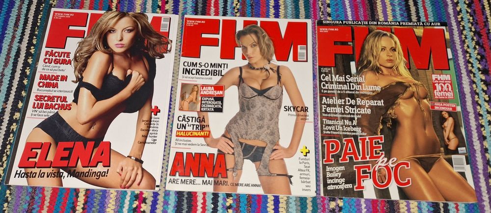 Reviste FHM de colectie !