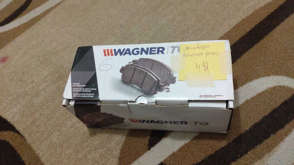 Предни полуметални безшумни накладки Wagner ThermoQuiet MX1549