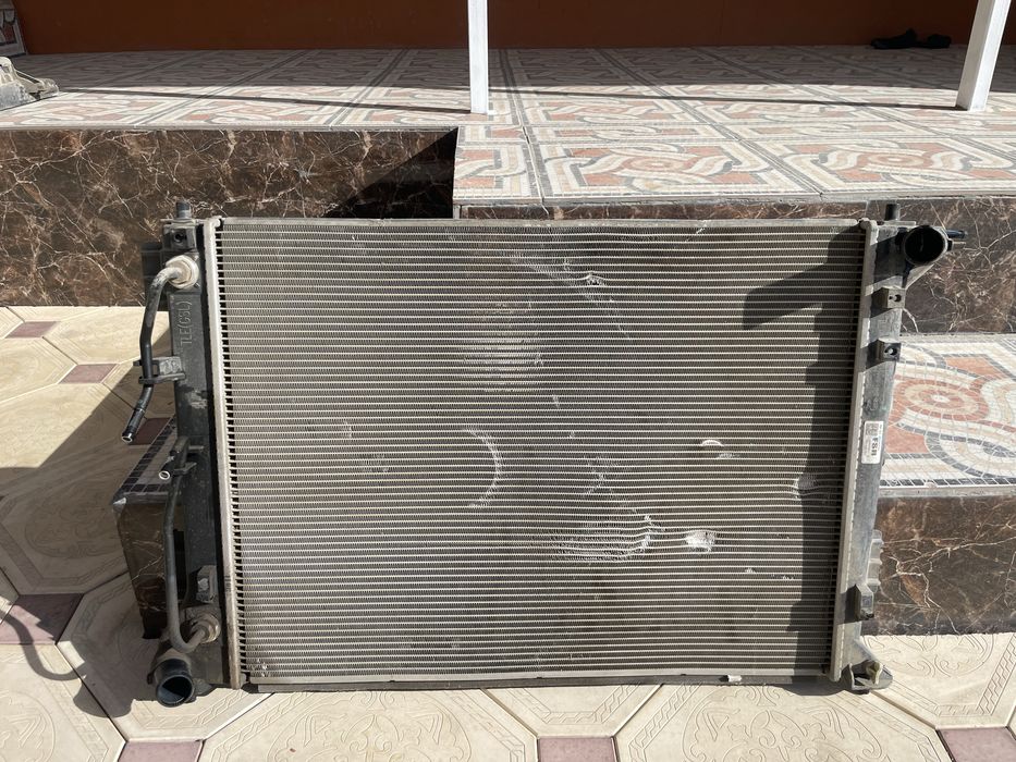 Hyundai tucson 2020 радиатор, лопос, противо тумкнники бар оригинал