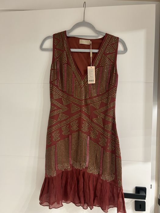 Къса рокля BDBA с пайети