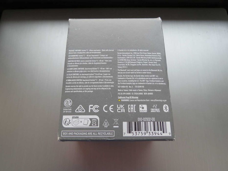 Garmin Instinct E 40mm - Nou in Cutie, Pretul Fix