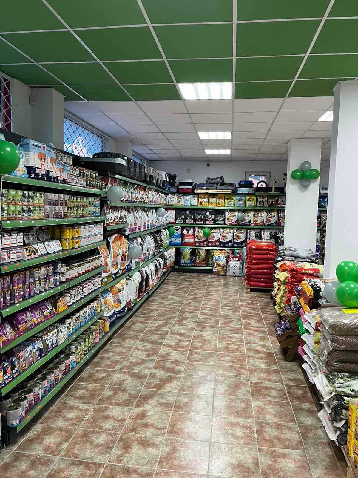 Стелажи за зоомагазин, Крайстенни стелажи, Островни стелажи, НОВИ