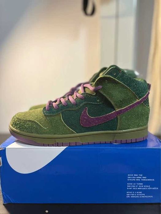 Nike SB Dunk Pro High Skunk Dunk 420