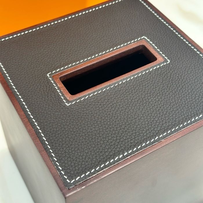 Тип Hermes кутия за салфетки ръчно избротена