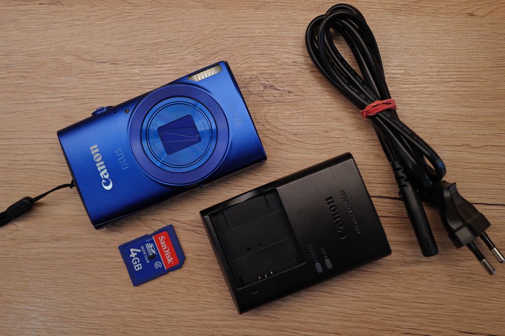 Aparat foto Canon Ixus 170 Electric Blue 20Mp ITP powershot Card