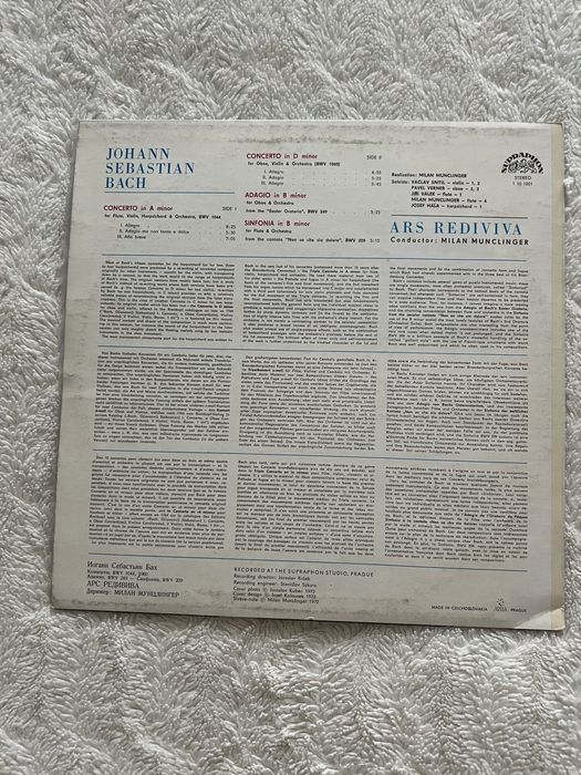 Discuri vinyl Beehthoven & Bach