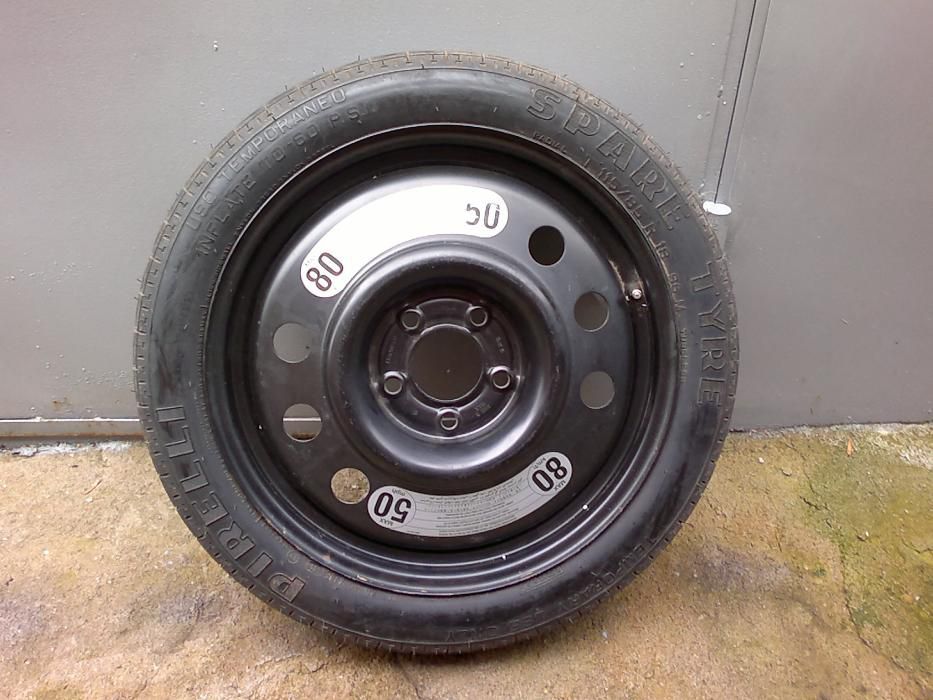 резервна гума патерица 16, 17, 18 и 19цола 5x108 за peugeot, volvo