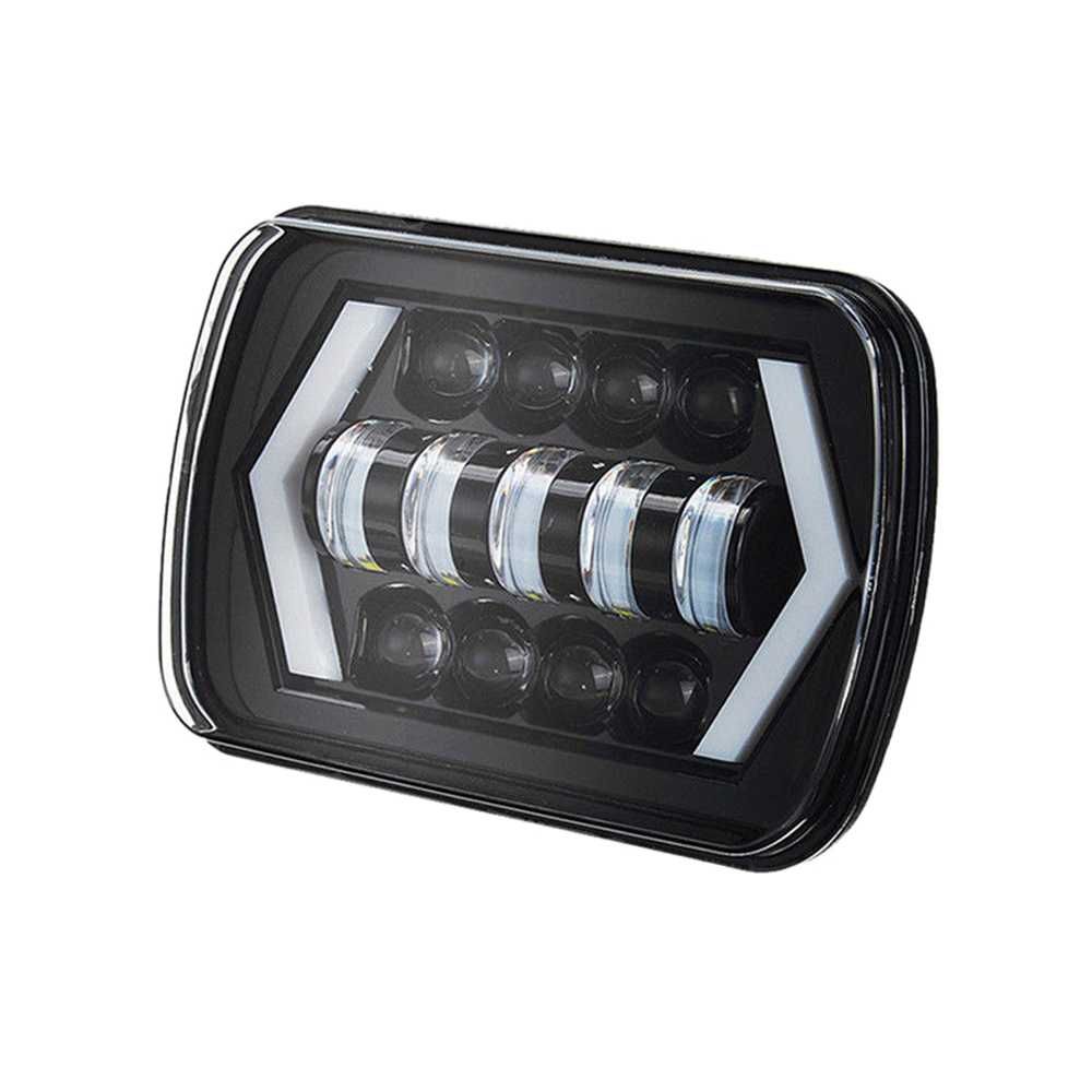 Set Faruri LED JEEP Wrangler YJ / Cherokee XJ 110W