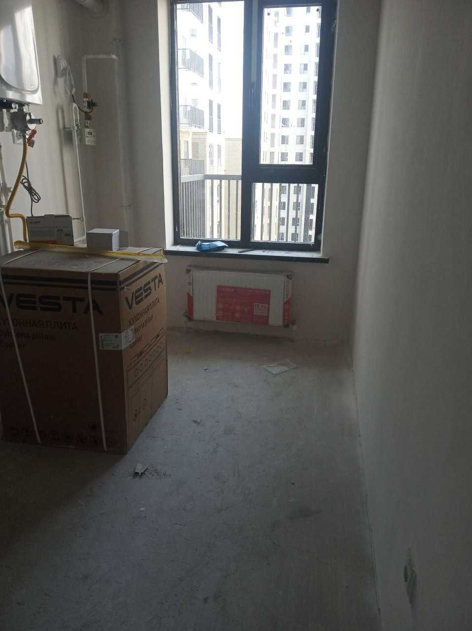 1-комнатная квартира, 29 м², коробка, OzМакон, эт.9/16, вид на центр!`