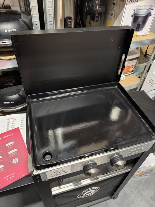 Plancha pe gaz Le Marquier PLFO250DC Duo Edition