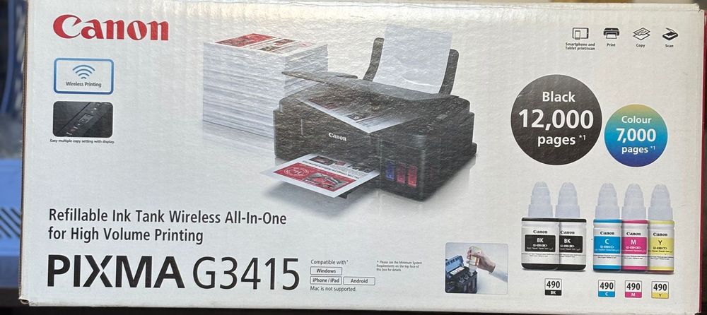 Принтер канон цветной