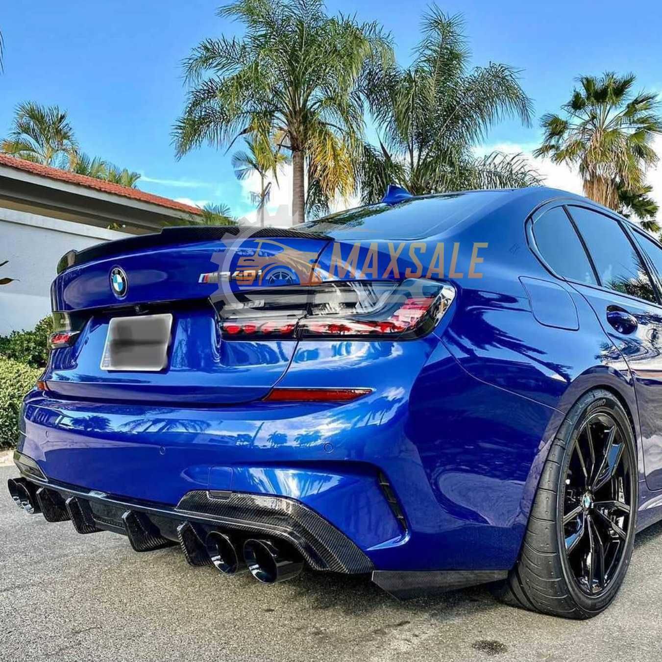 Спойлер за BMW G20 M4 style на BMW 3 серия лип за багажник крило