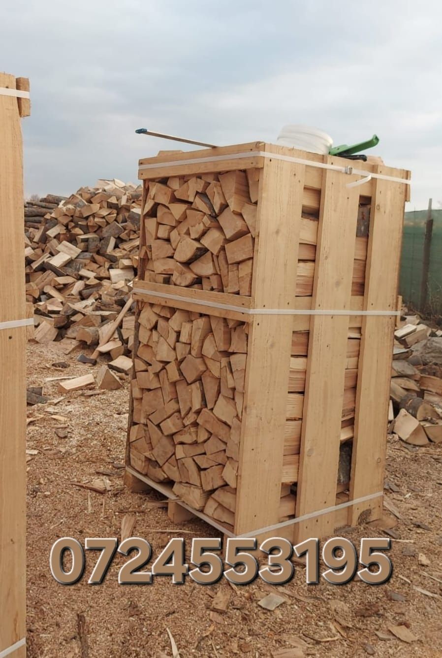 Lemne de foc paletizate