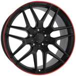 Jante Mercedes R21 5x130 Brabus Red Lip Style | G500, G63