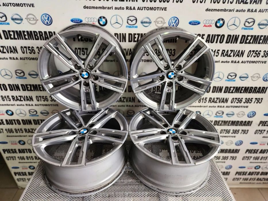 Set Jante Originale Bmw R17 Style 550M F40 F44 F45 Mini Cod  Cu Senzori Presiune - Dezmembrari Arad