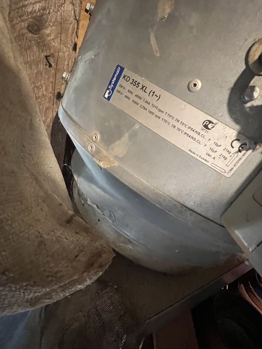 Ventilator industrial KD 355 XL1