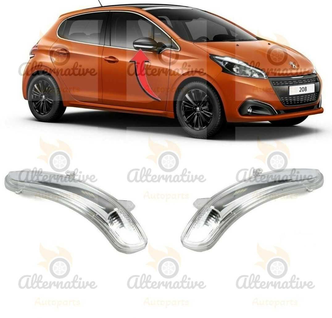 Мигач в огледало за Peugeot 208 Пежо 208 2008 Ситроен ц4 2012-16