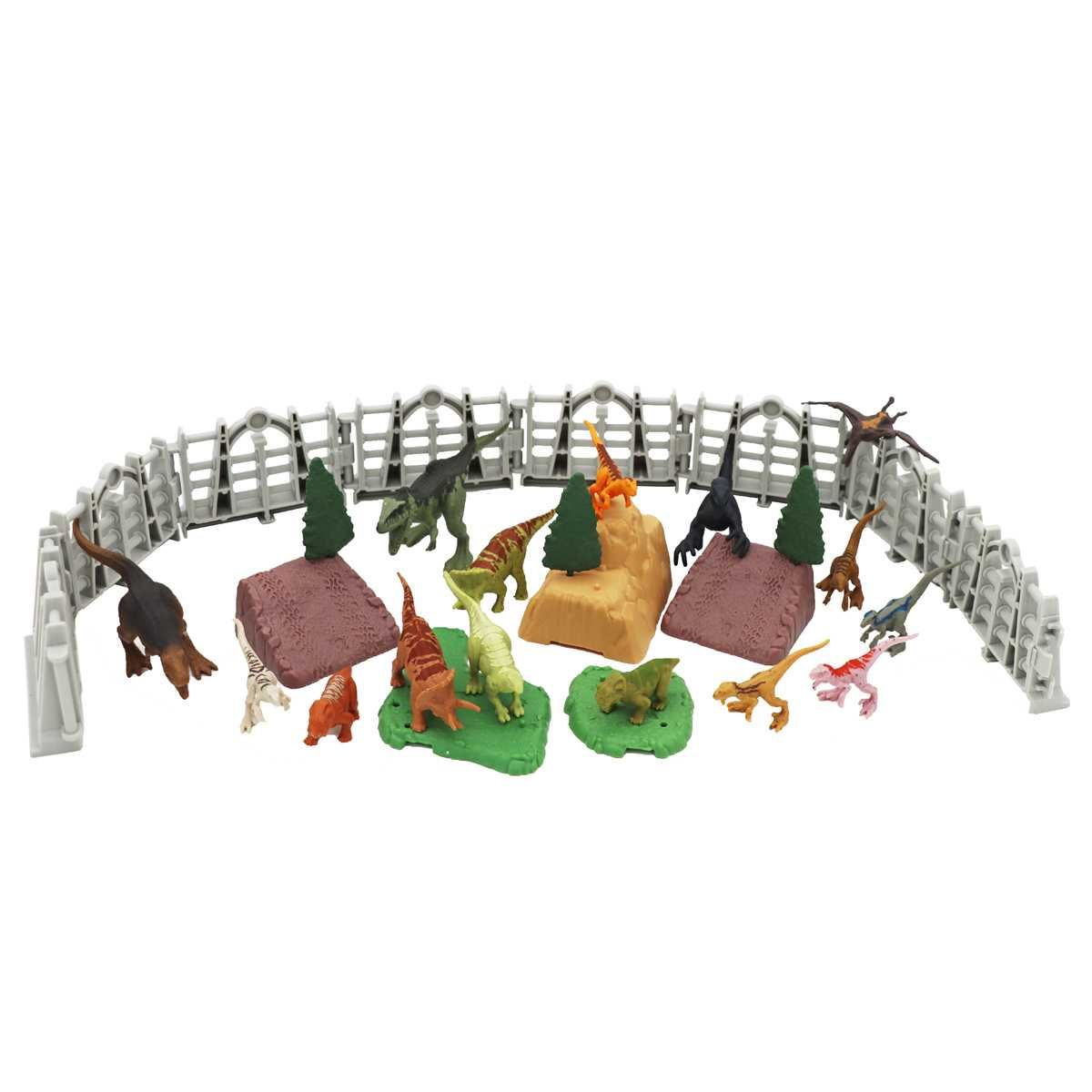 Комплект 15 Динозаври клетка аксесоари Jurassic World Джурасик свят