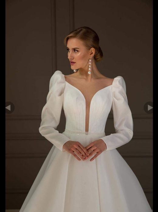 Rochie mireasa în stare impecabila curățată profesional