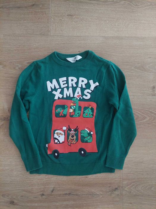 Pulover + pantaloni, 8 ani