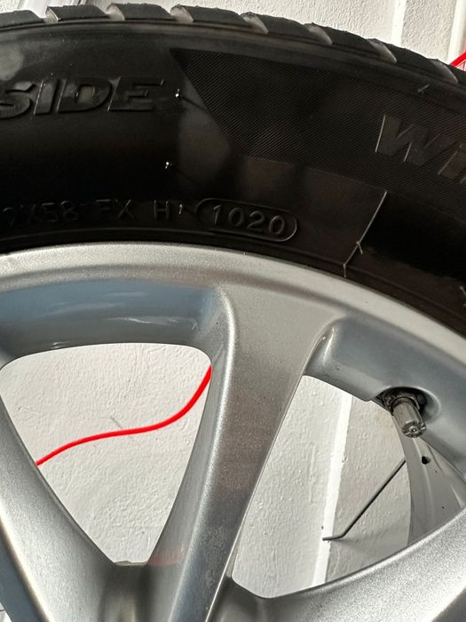 Roti VW Skoda Audi Mercedes 205/55R17 Iarna