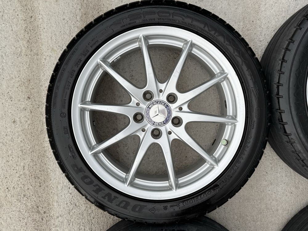 ОРИГИНАЛНИ 17” Mercedes джанти с ПОДАРЪК гуми 225/45/17