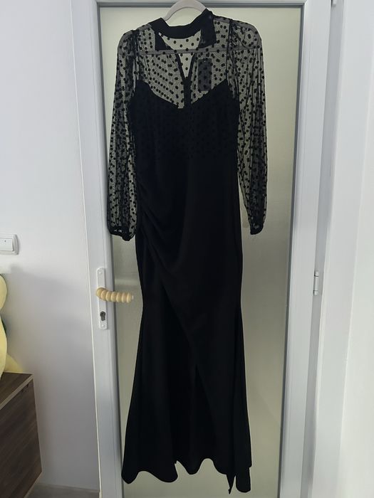 Rochie eleganta lunga neagra