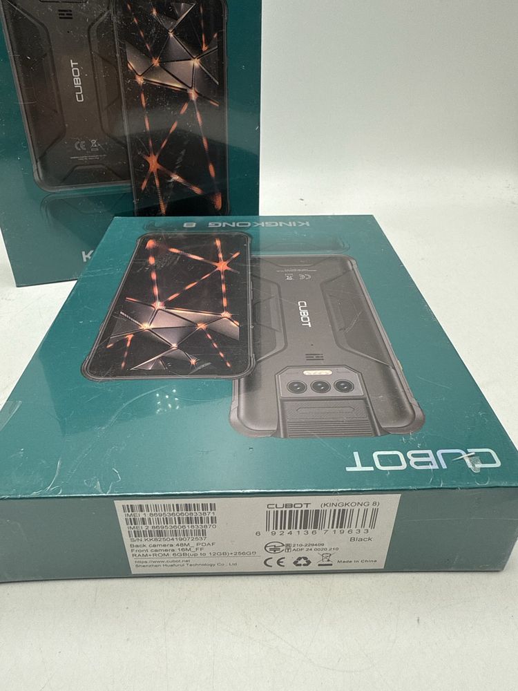 Telefon mobil Cubot King Kong 8, 12GB/256GB Black Sigilat C3