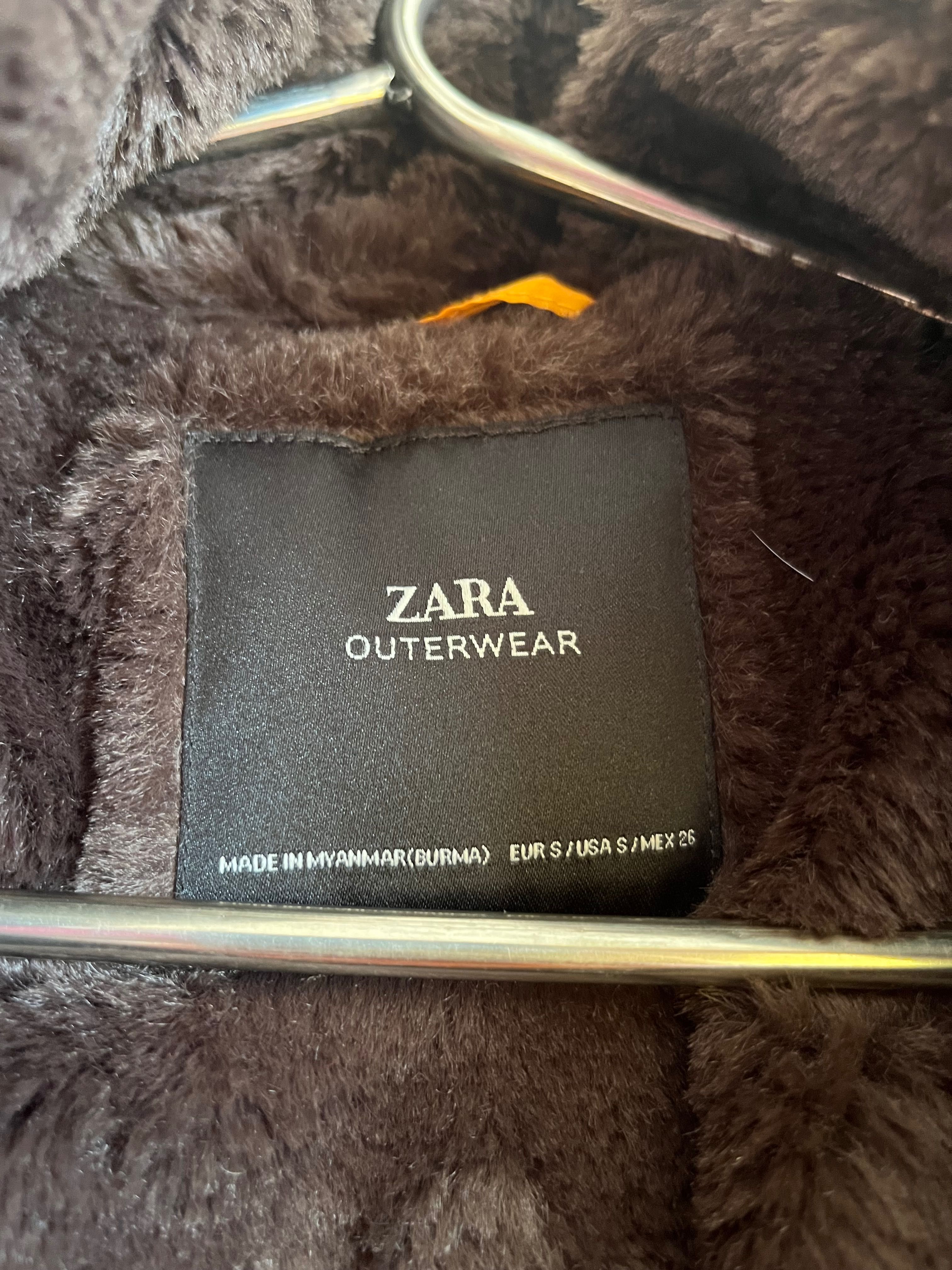 Дамско яке с гъши пух zara