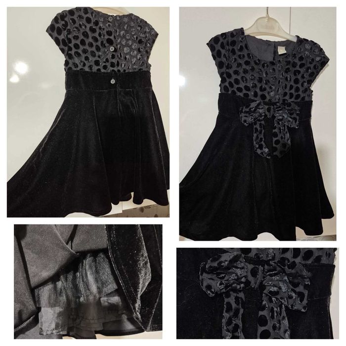 Празнични,Коледни дрехи рокля,пуловер 92р,98р,2-3г,104р Next,George