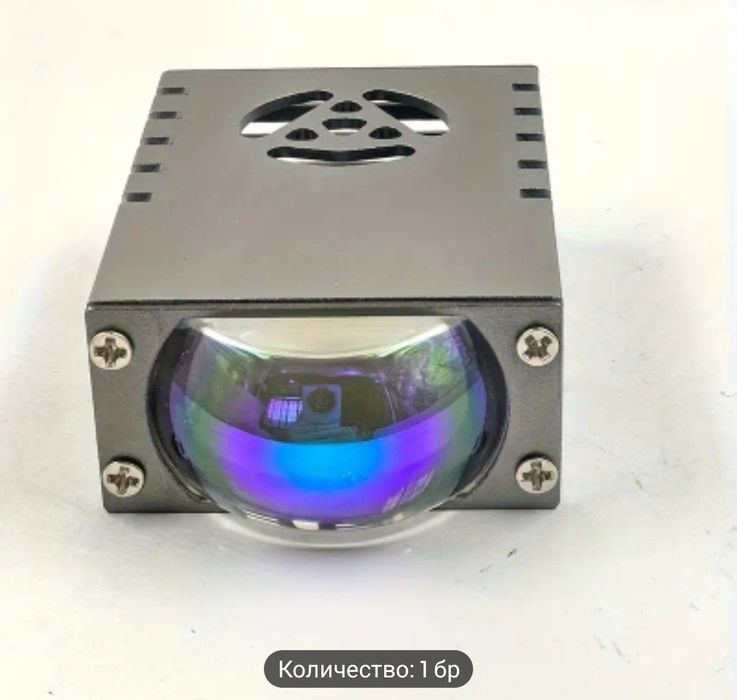 Мини матрични светлини за решетка на автомобил, жълти и бели LED светл