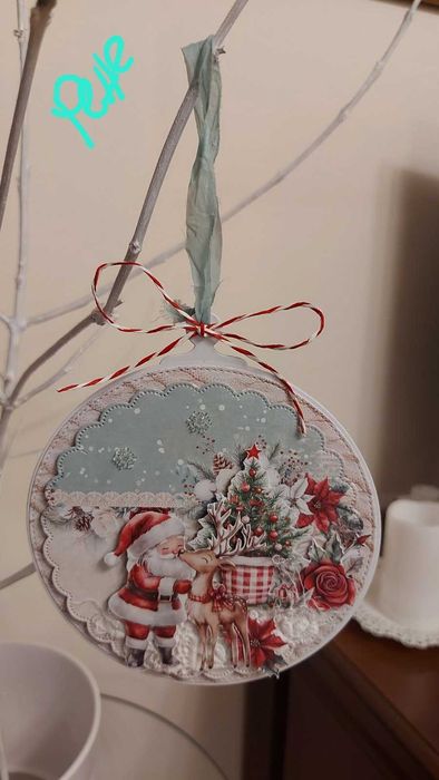 Коледни шейкър картички и картички за декорация, ръчно изработени