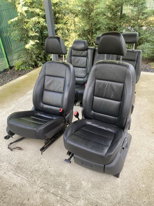 Interior vw Tiguan 5N din piele cu incalzire 2008-2015