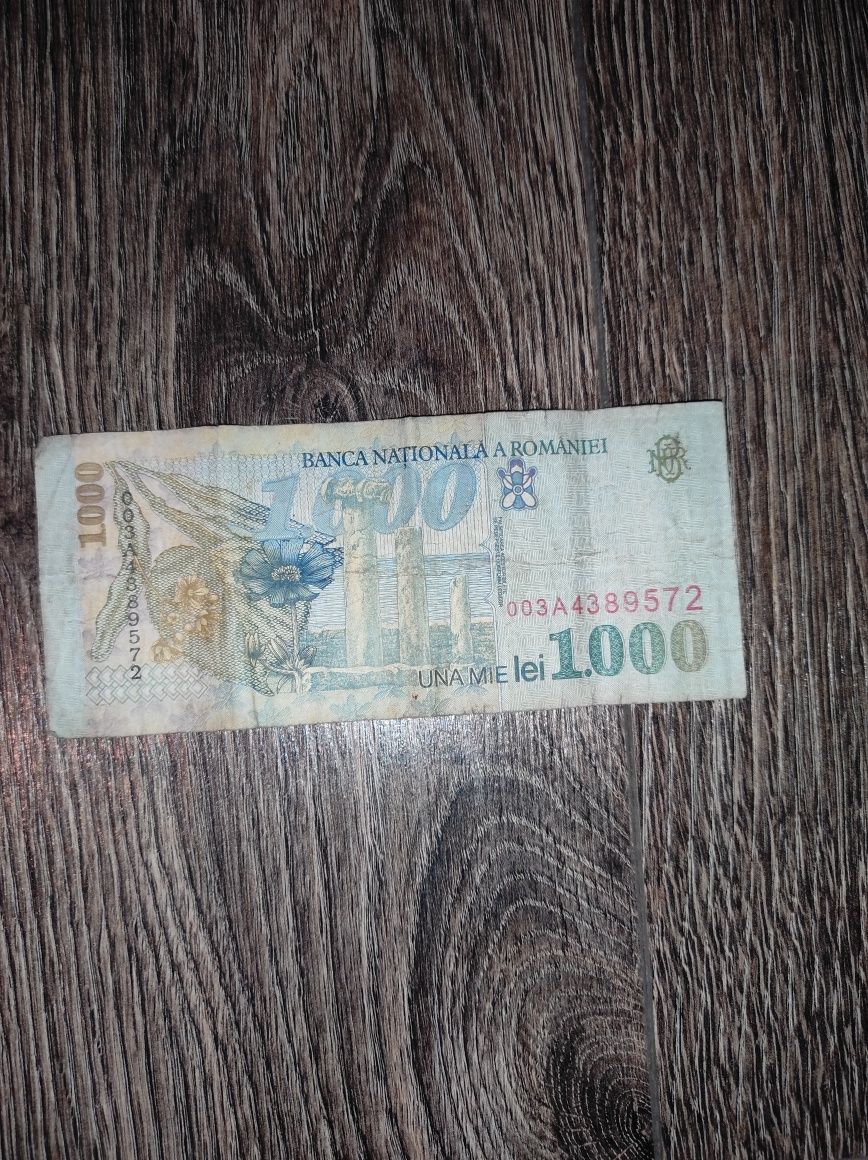 Bancnota 1.000 de lei Mihai Eminescu