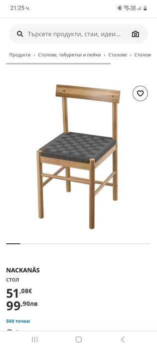 Разпродажба на столове,кресла,табуретк Ikeaи