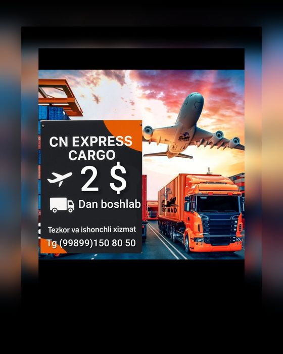 Xitoydan kilosiga 2 $ Dan boshlab