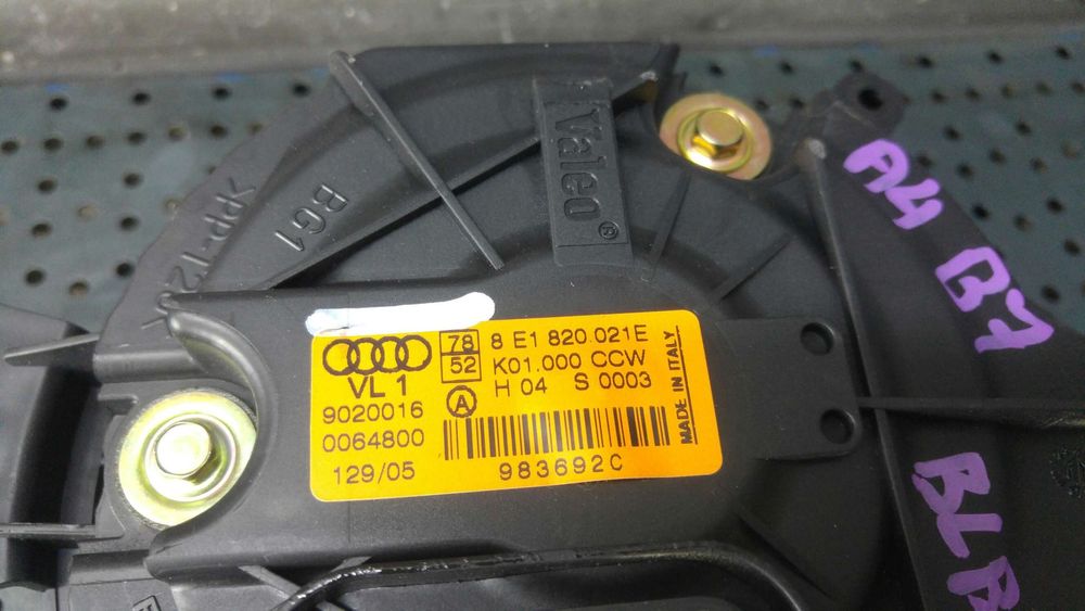 Aeroterma ventilator habitaclu audi a4 b7 8e 8e1820021e k01000ccw 983692c
