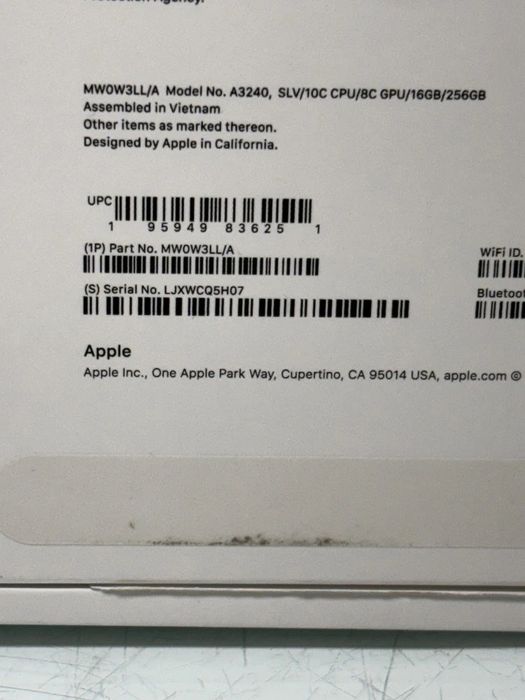Продаются два Macbook Air 2025 срочно с США