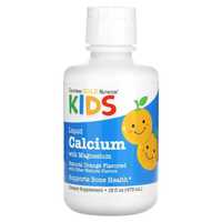 California Gold Nutrition, Детский жидкий кальций с магнием, kalsiy